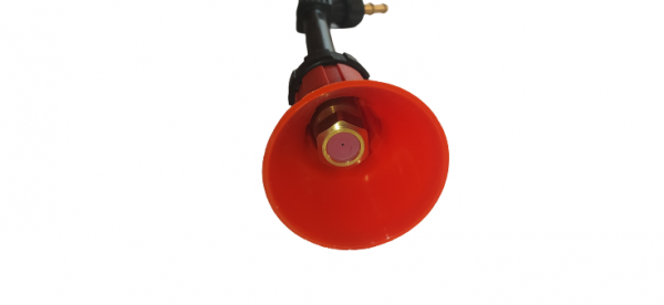 Orange Cap with Disc